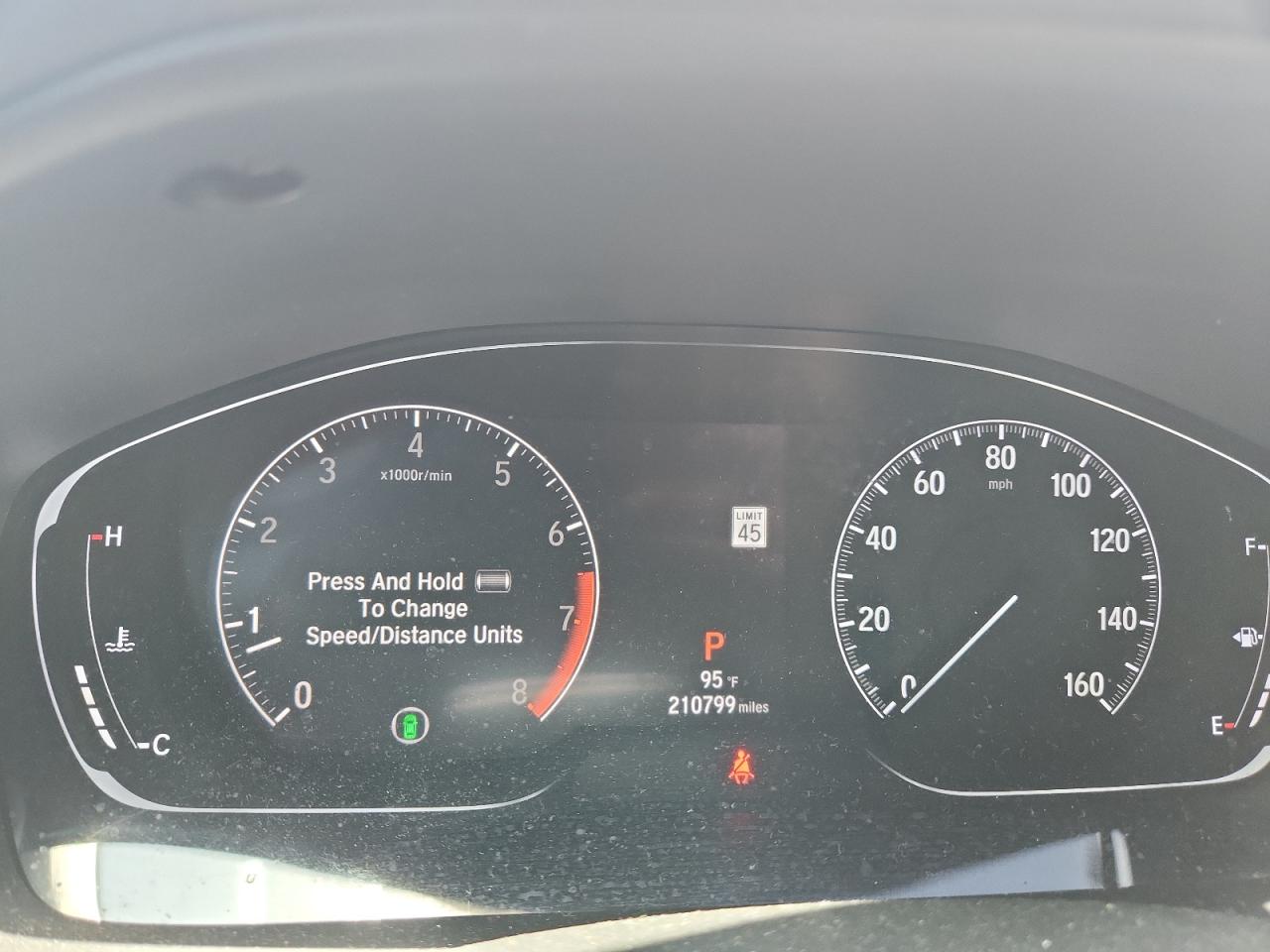 2019 HONDA ACCORD