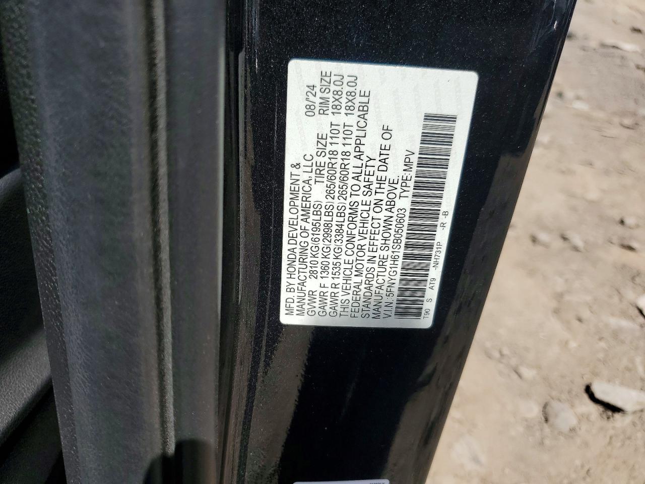 2025 HONDA PILOT