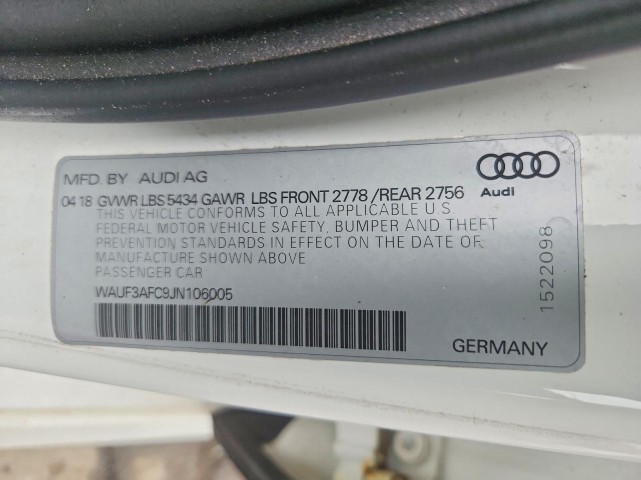 2018 AUDI A6