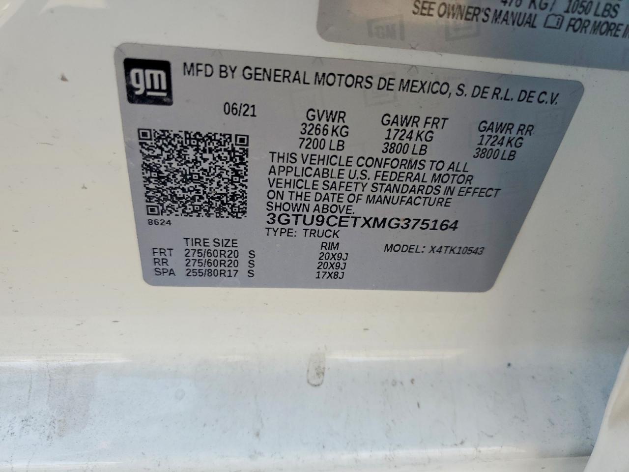 2021 GMC SIERRA