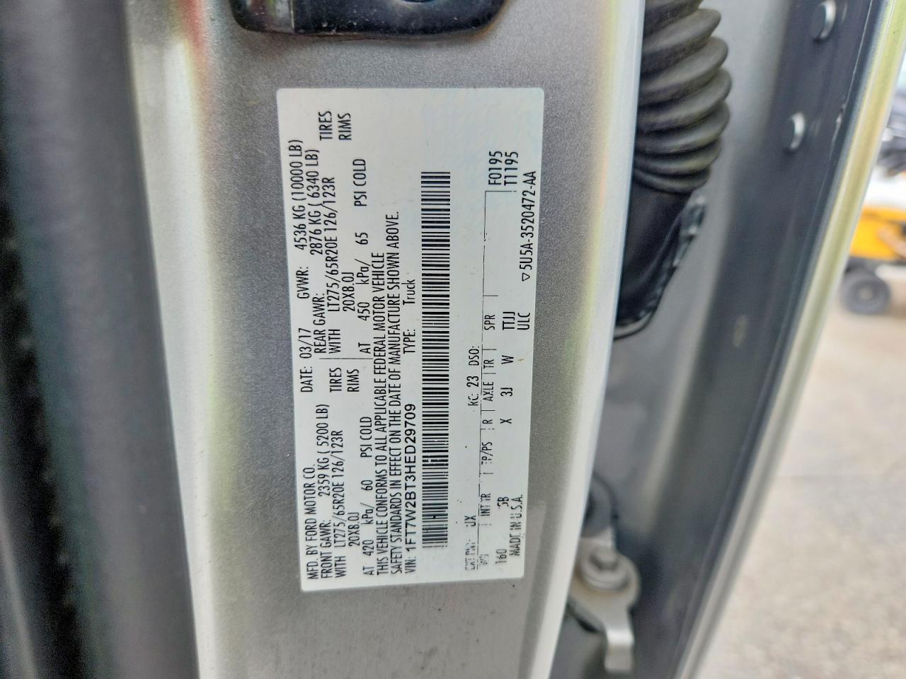 2017 FORD F250