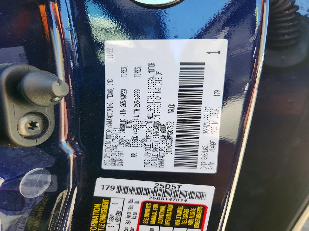 2023 TOYOTA TUNDRA