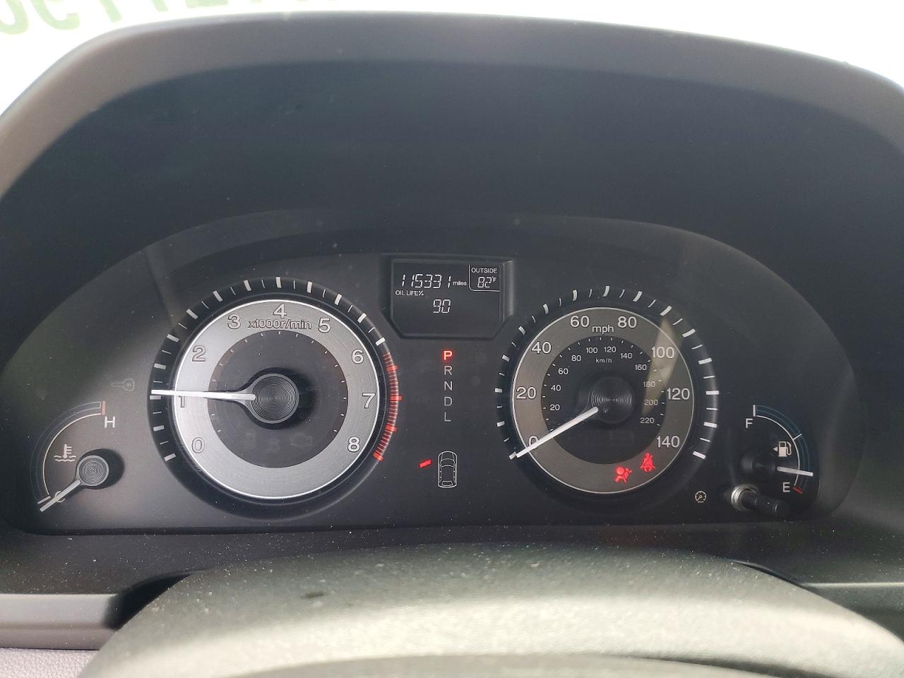 2012 HONDA ODYSSEY