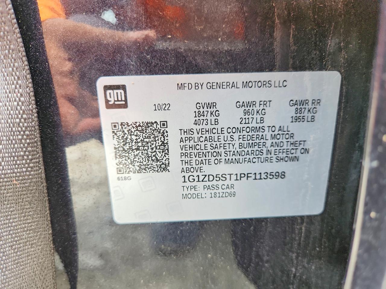 2023 CHEVROLET MALIBU