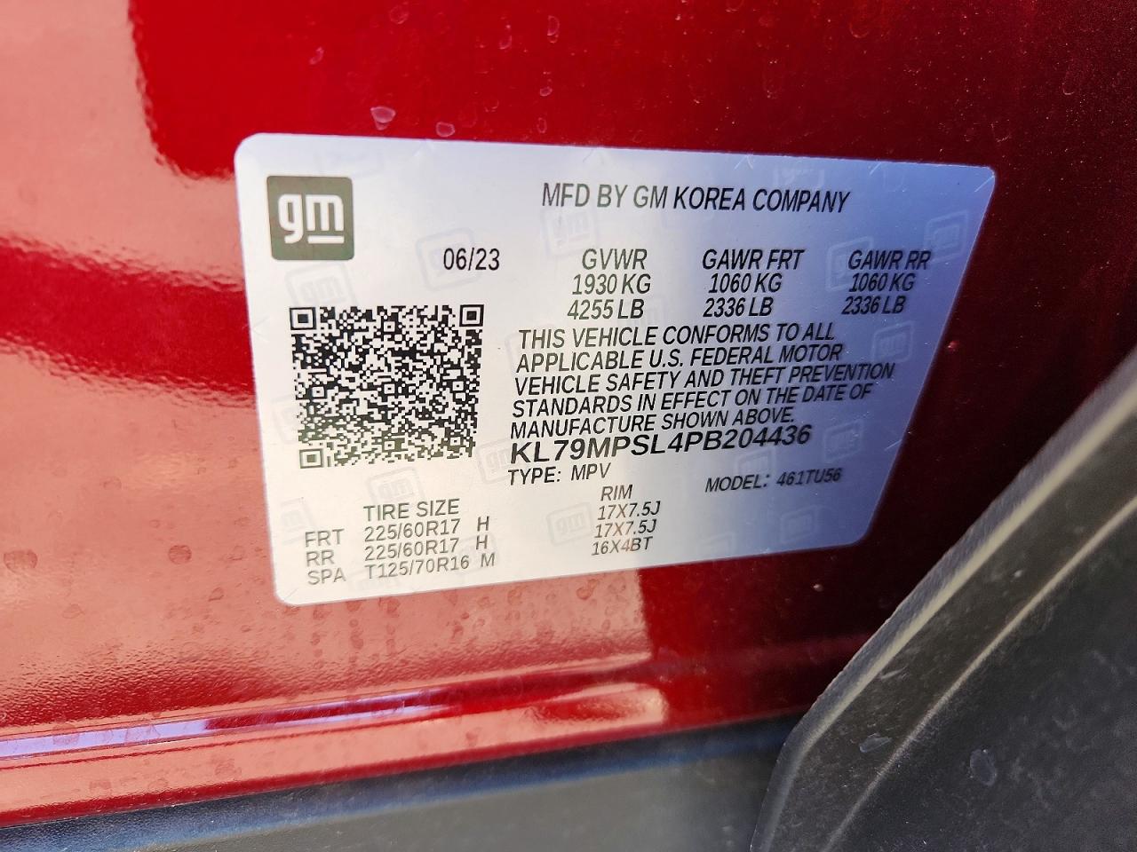 2023 CHEVROLET TRAILBLAZE