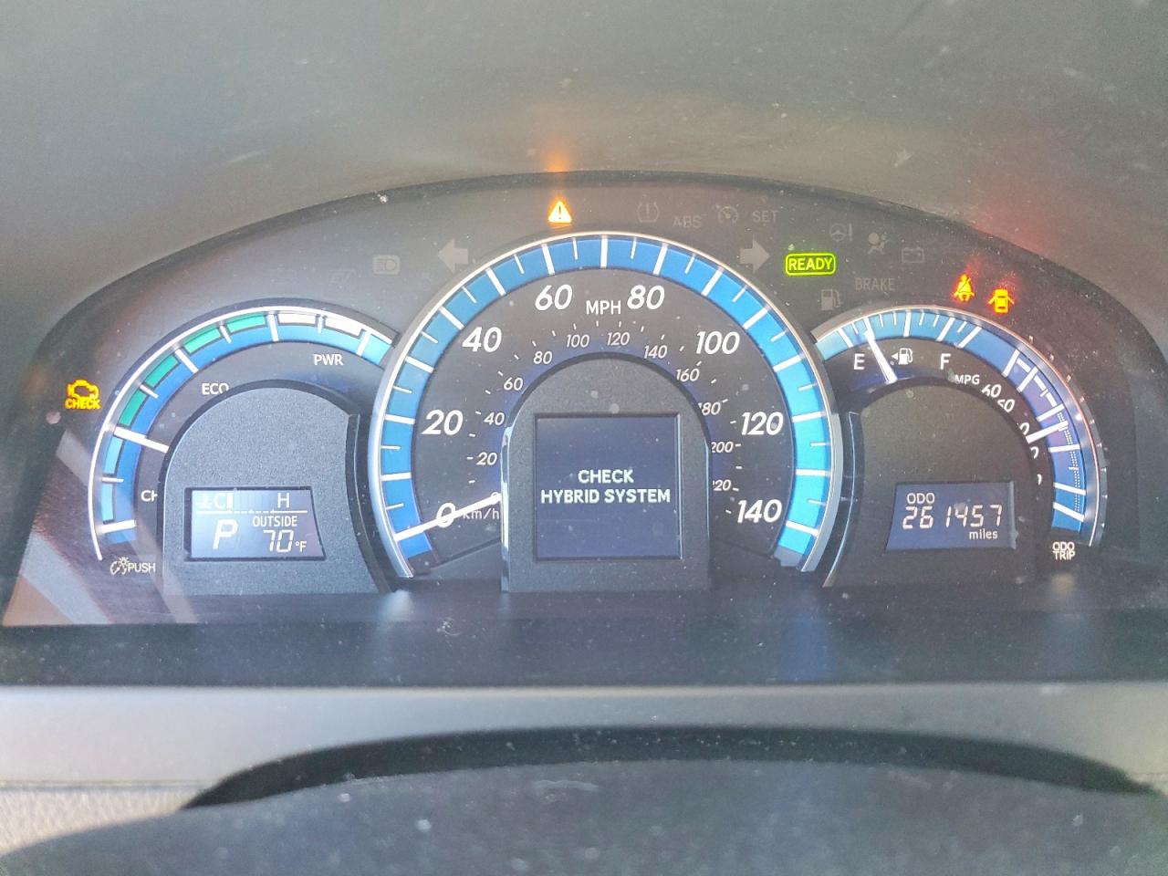 2013 TOYOTA CAMRY SOLA