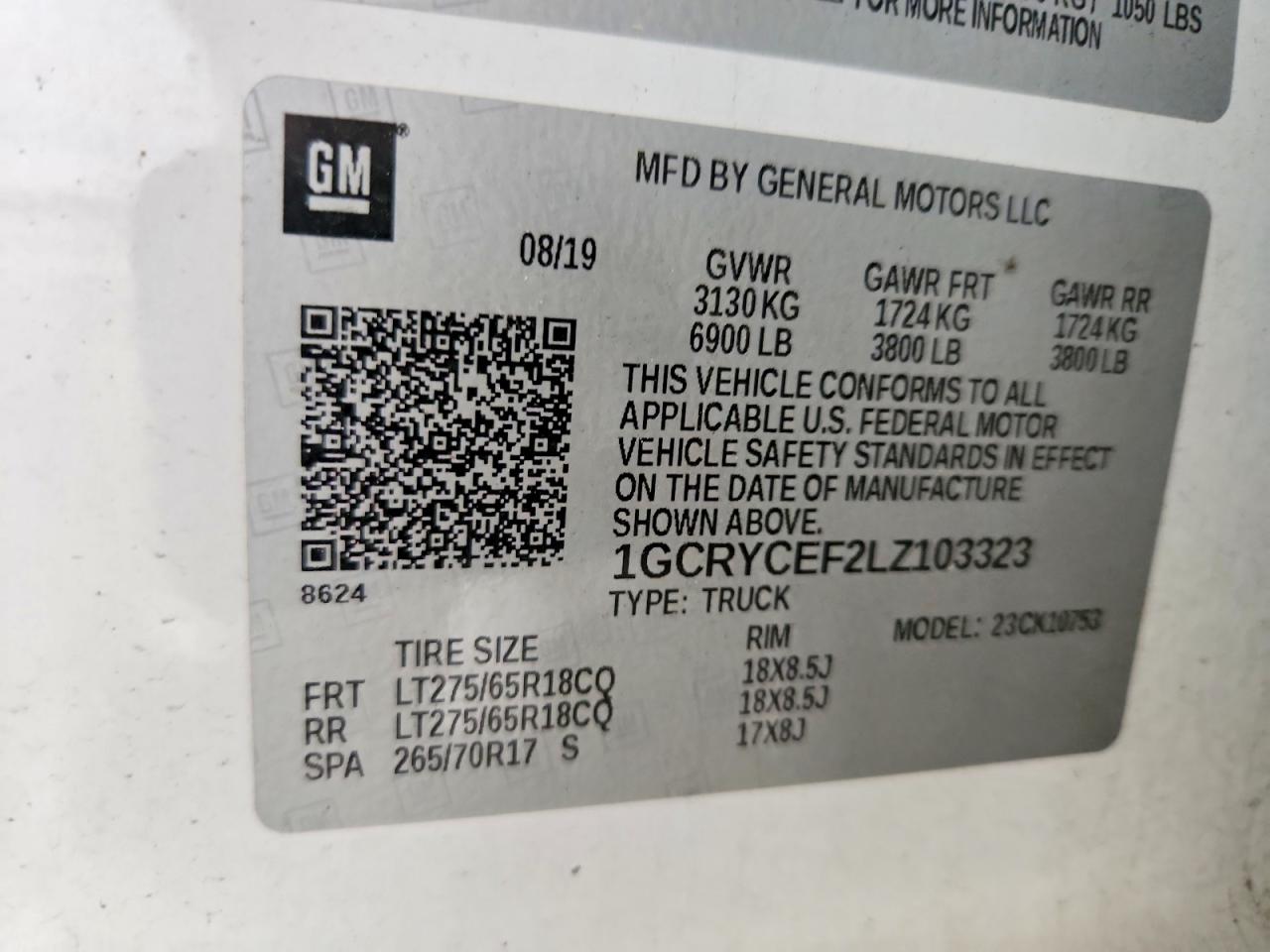 2020 CHEVROLET ALL Models