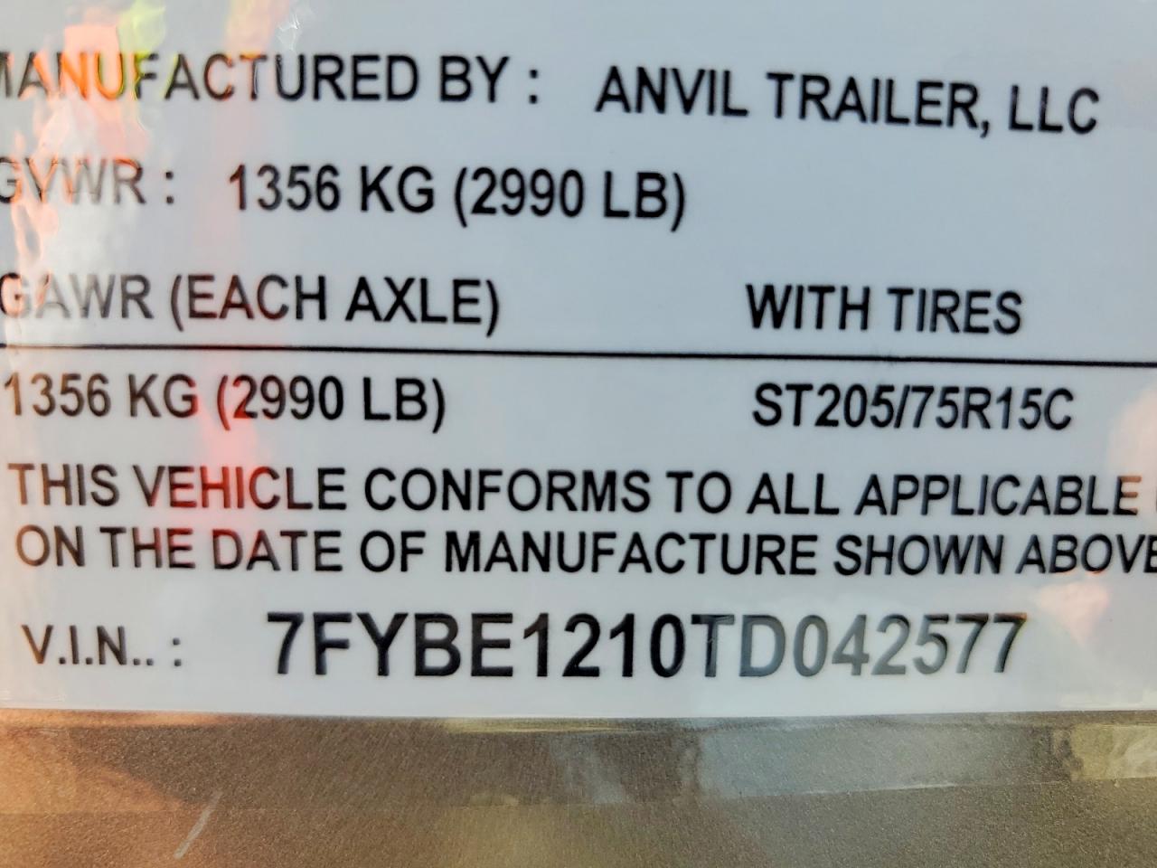 2026 ANVIL UNKNOWN