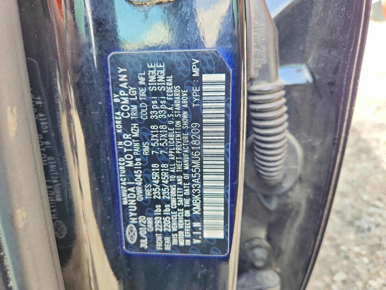 2021 HYUNDAI KONA