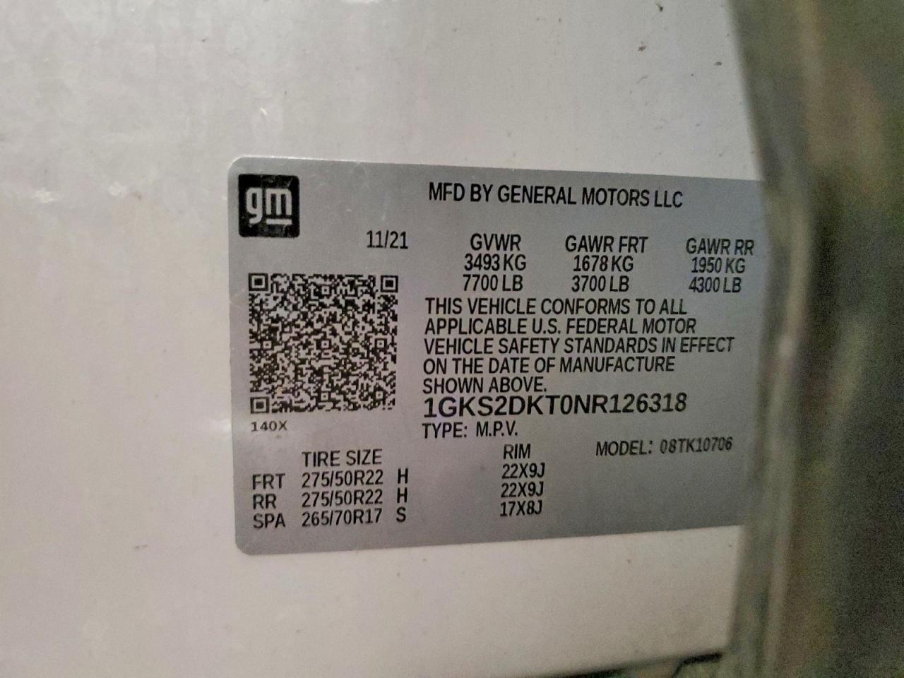2022 GMC YUKON