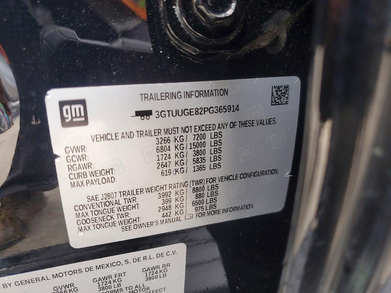 2023 GMC SIERRA