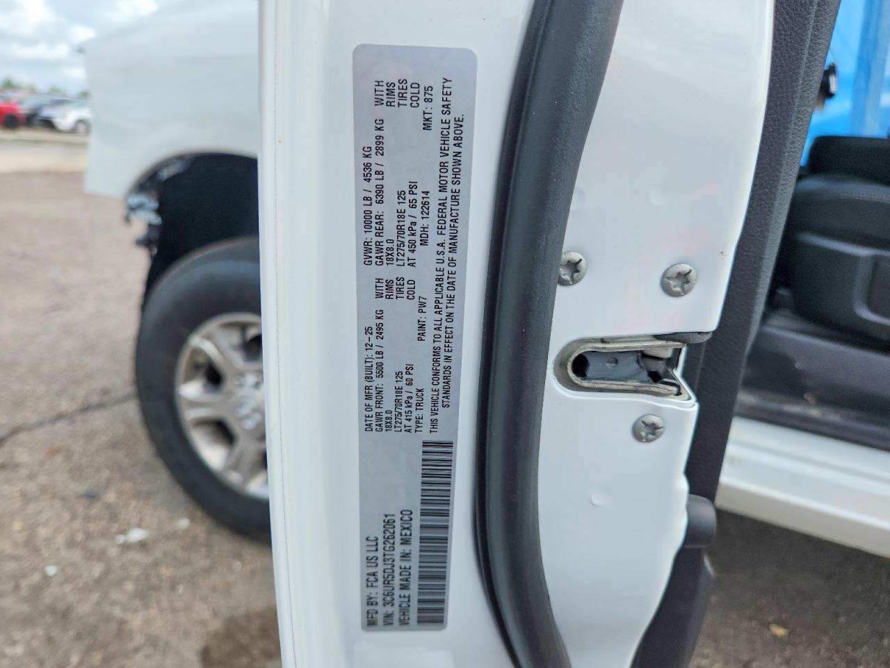 2026 RAM 2500
