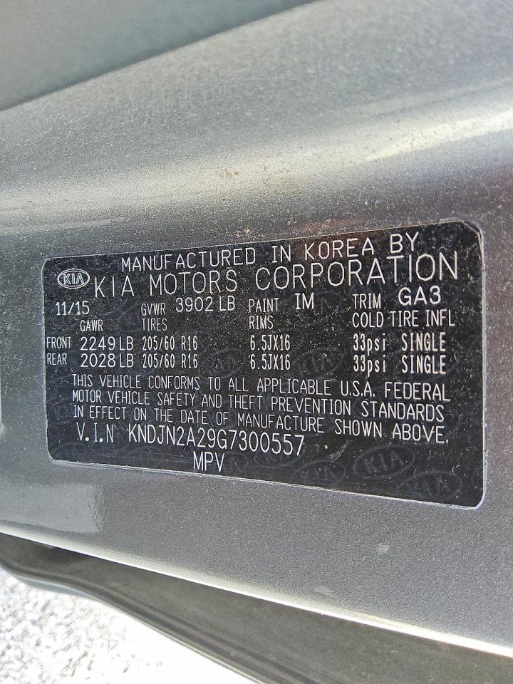 2016 KIA SOUL