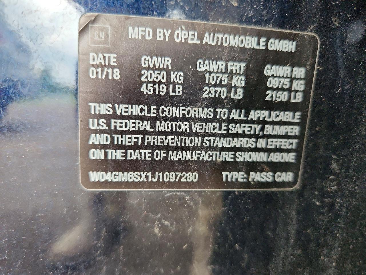 2018 BUICK REGAL