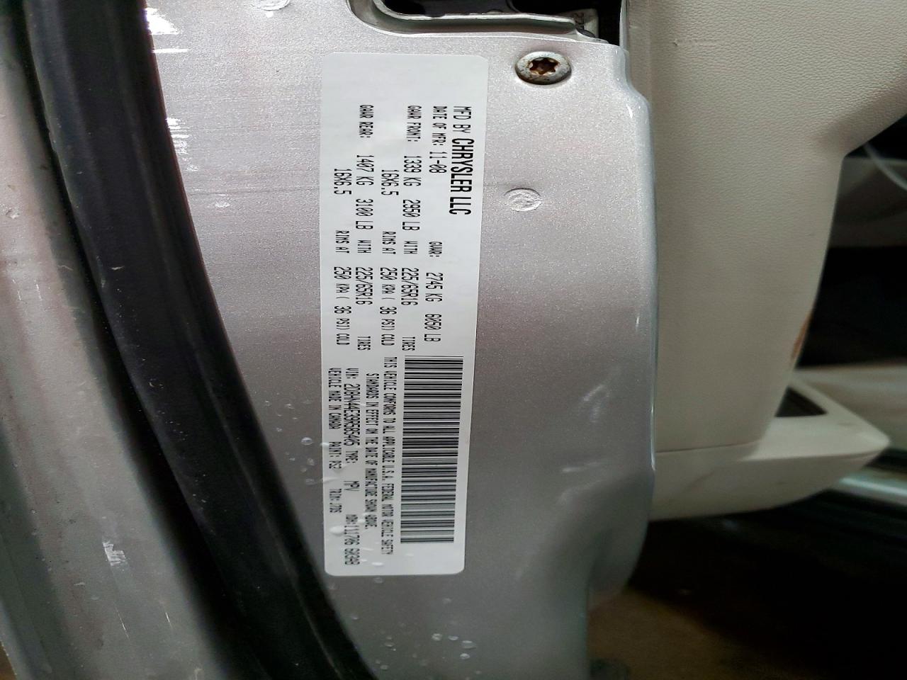 2009 DODGE CARAVAN