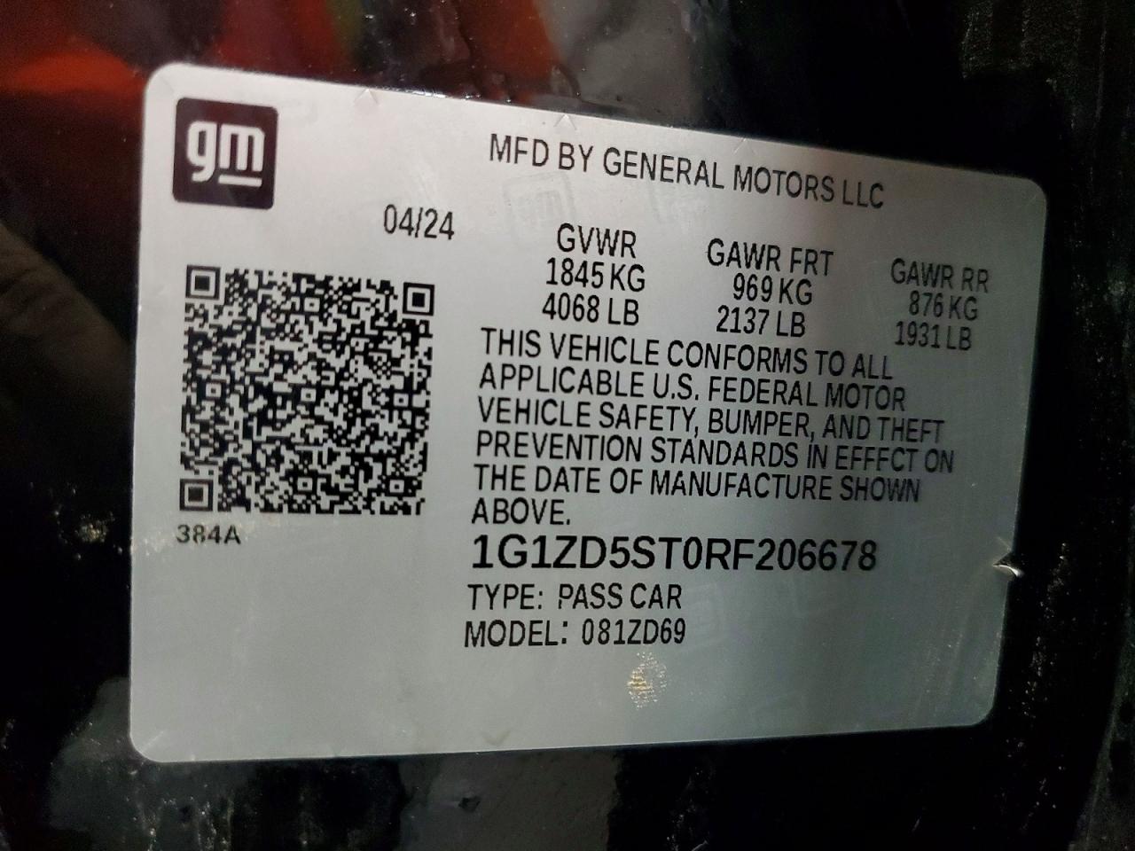 2024 CHEVROLET MALIBU