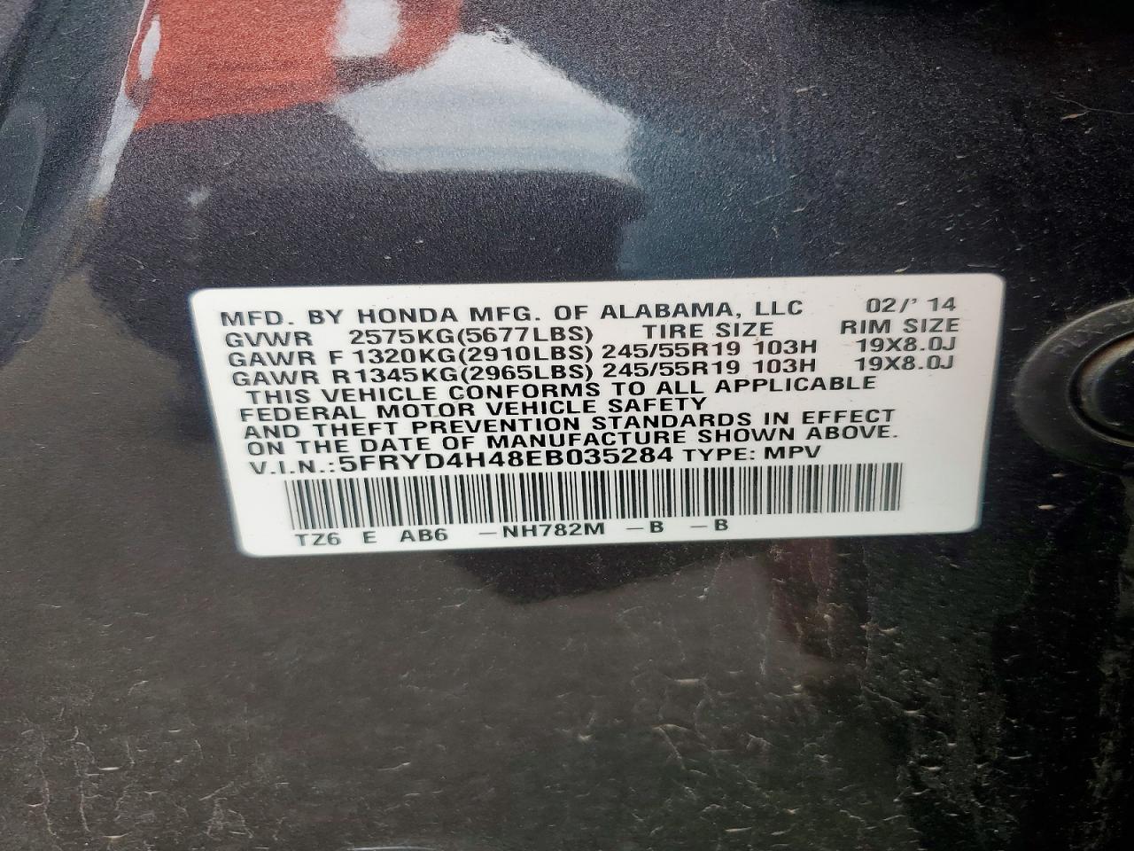 2014 ACURA MDX