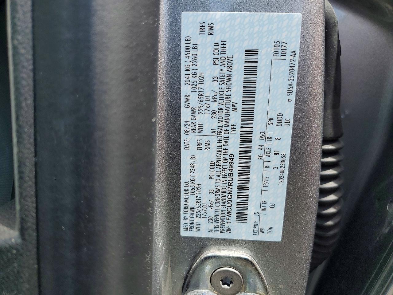 2024 FORD ESCAPE