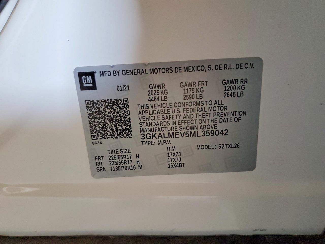 2021 GMC TERRAIN