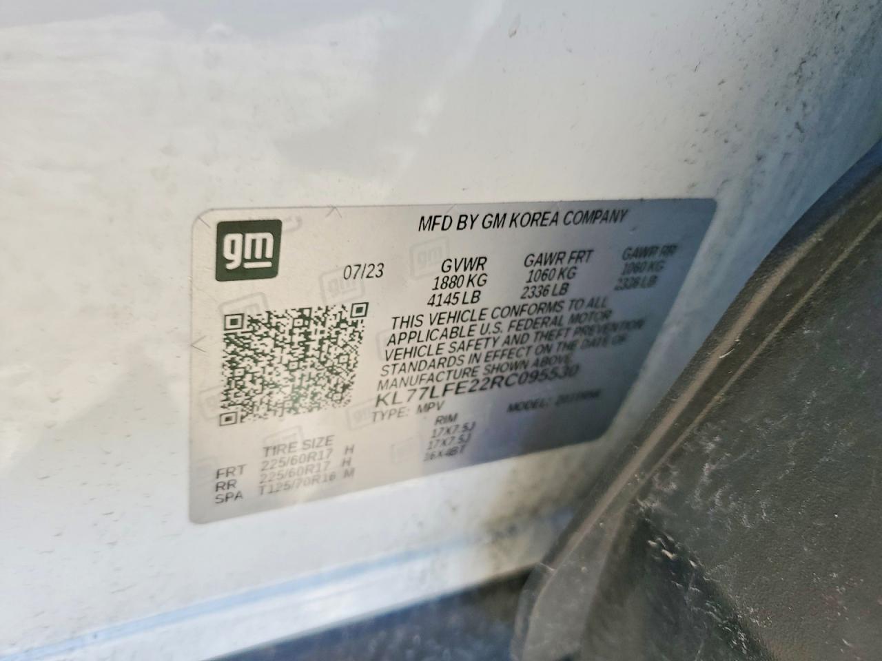 2024 CHEVROLET TRAX