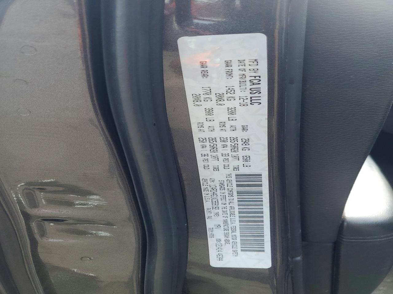 2019 DODGE DURANGO