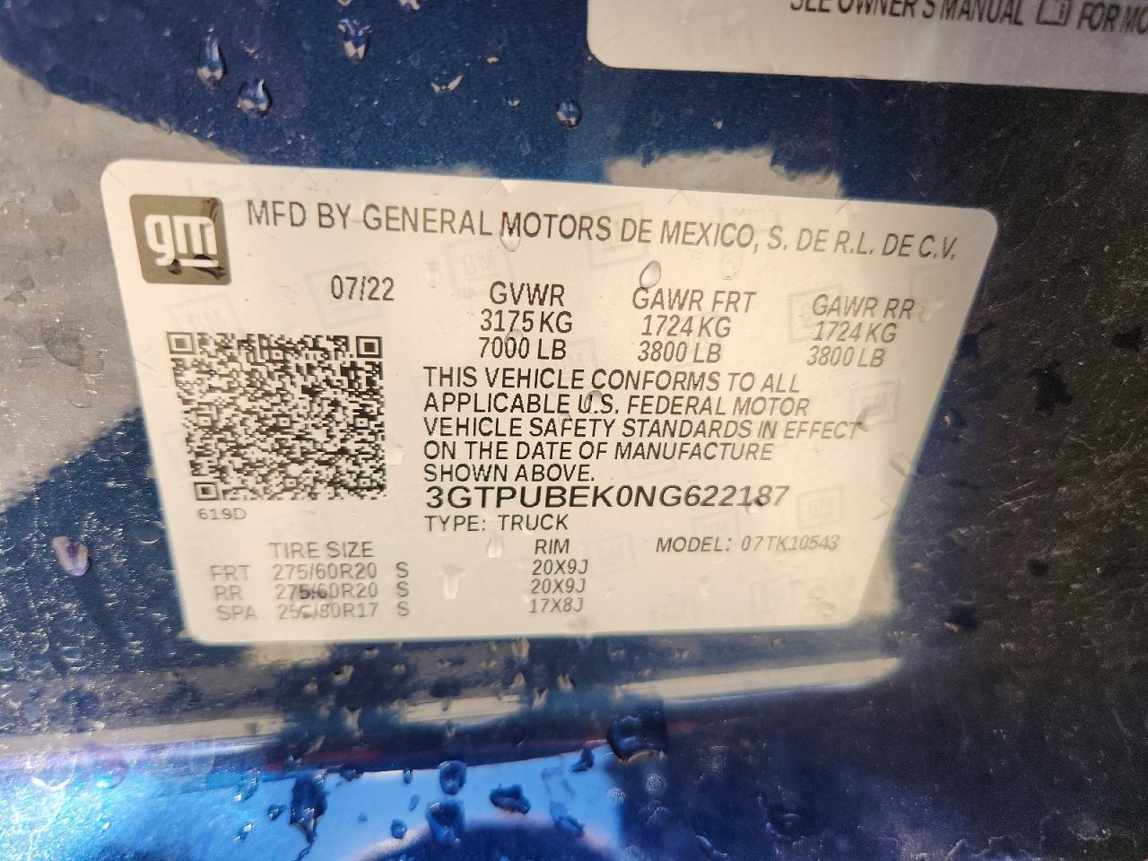 2022 GMC SIERRA