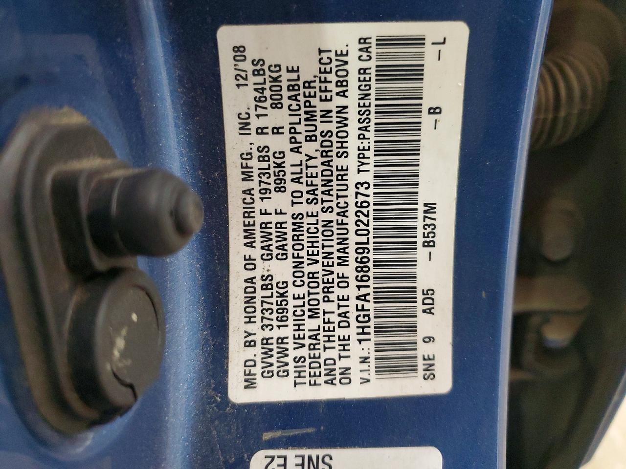 2009 HONDA CIVIC