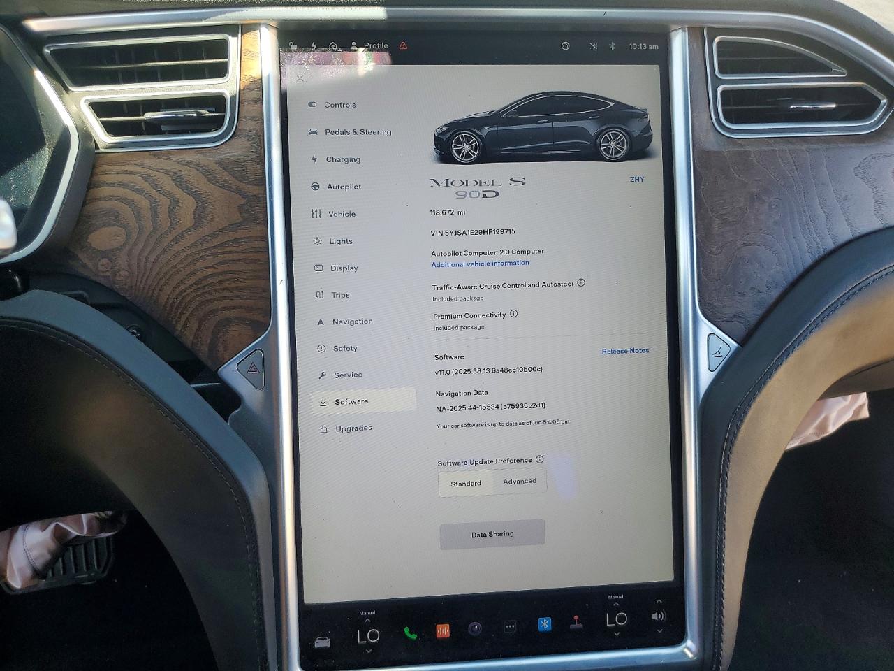 2017 TESLA MODEL S