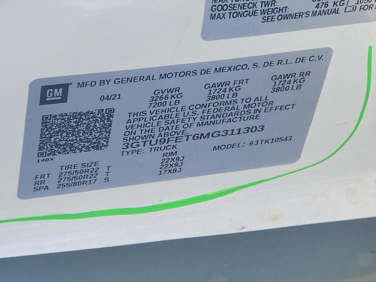 2021 GMC SIERRA