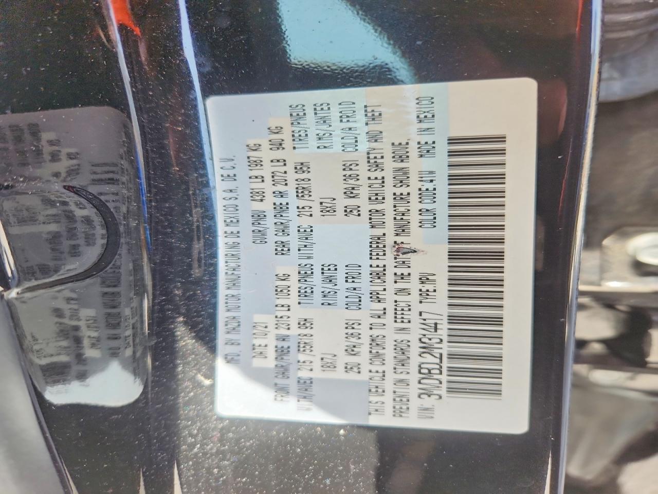 2021 MAZDA CX30