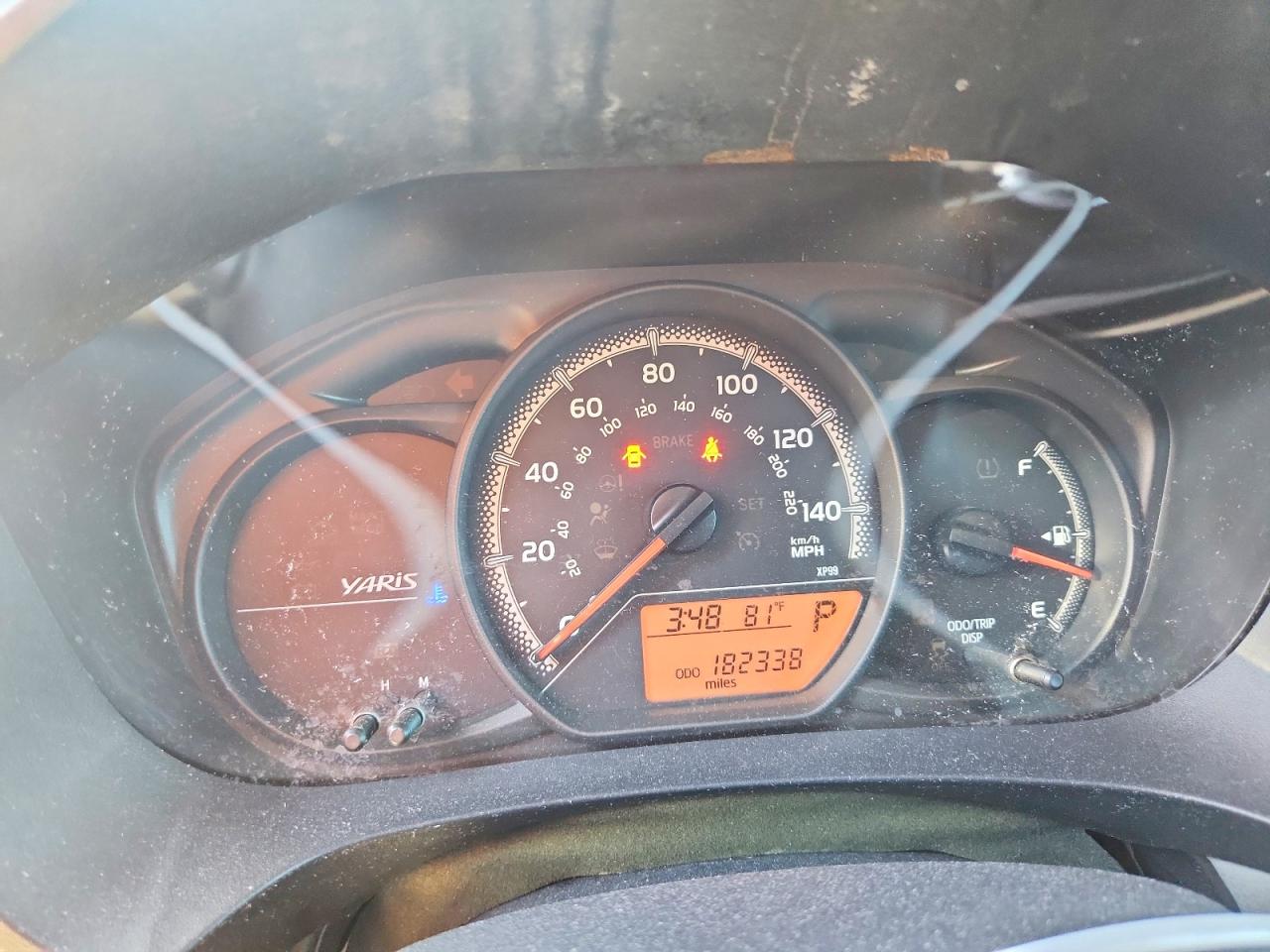 2015 TOYOTA YARIS