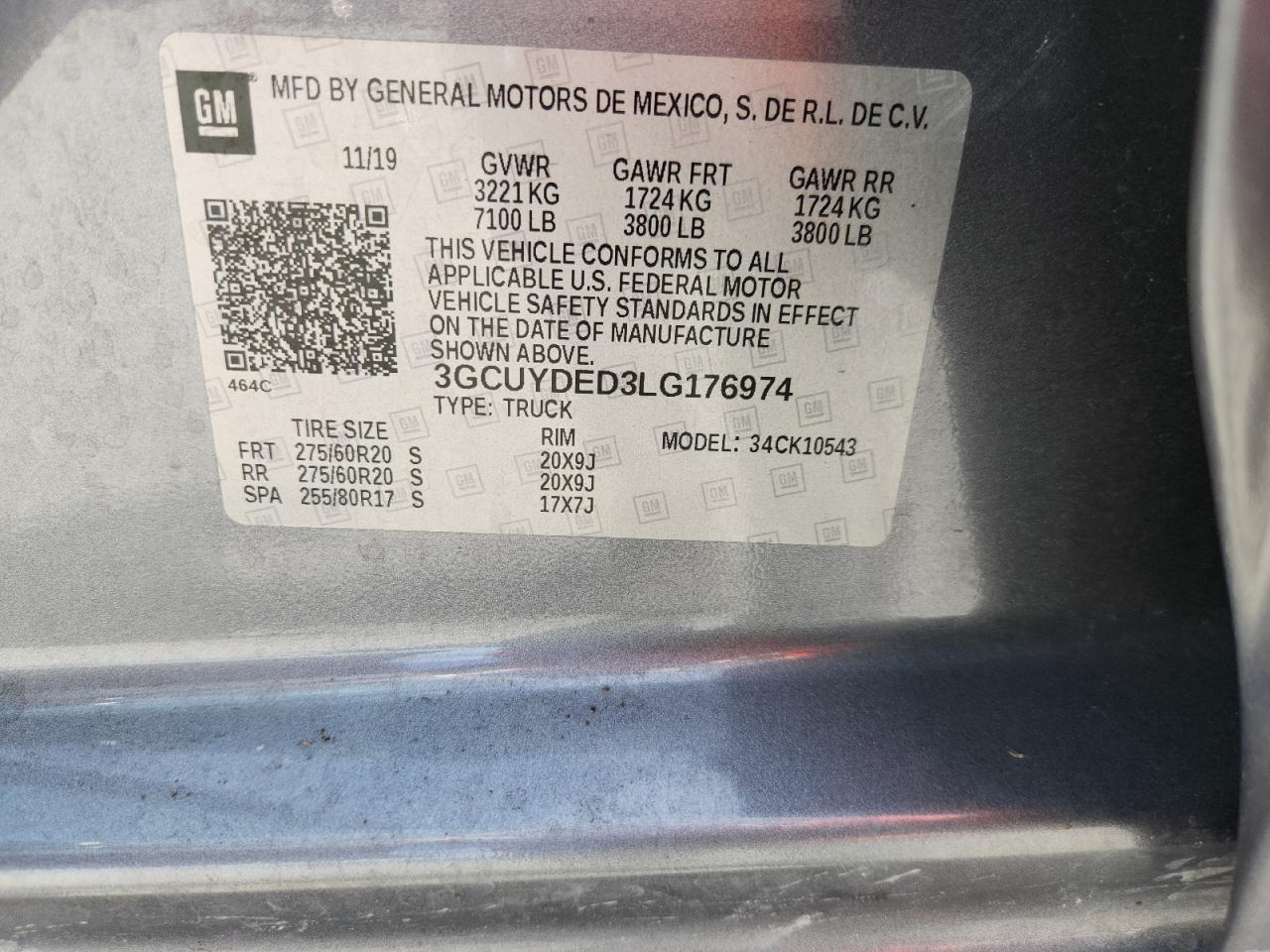 2020 CHEVROLET SILVERADO