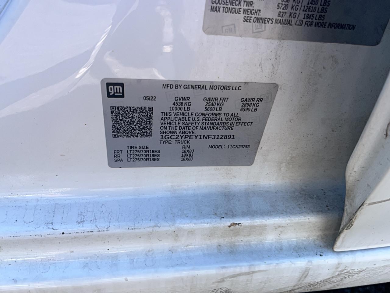 2022 CHEVROLET SILVERADO