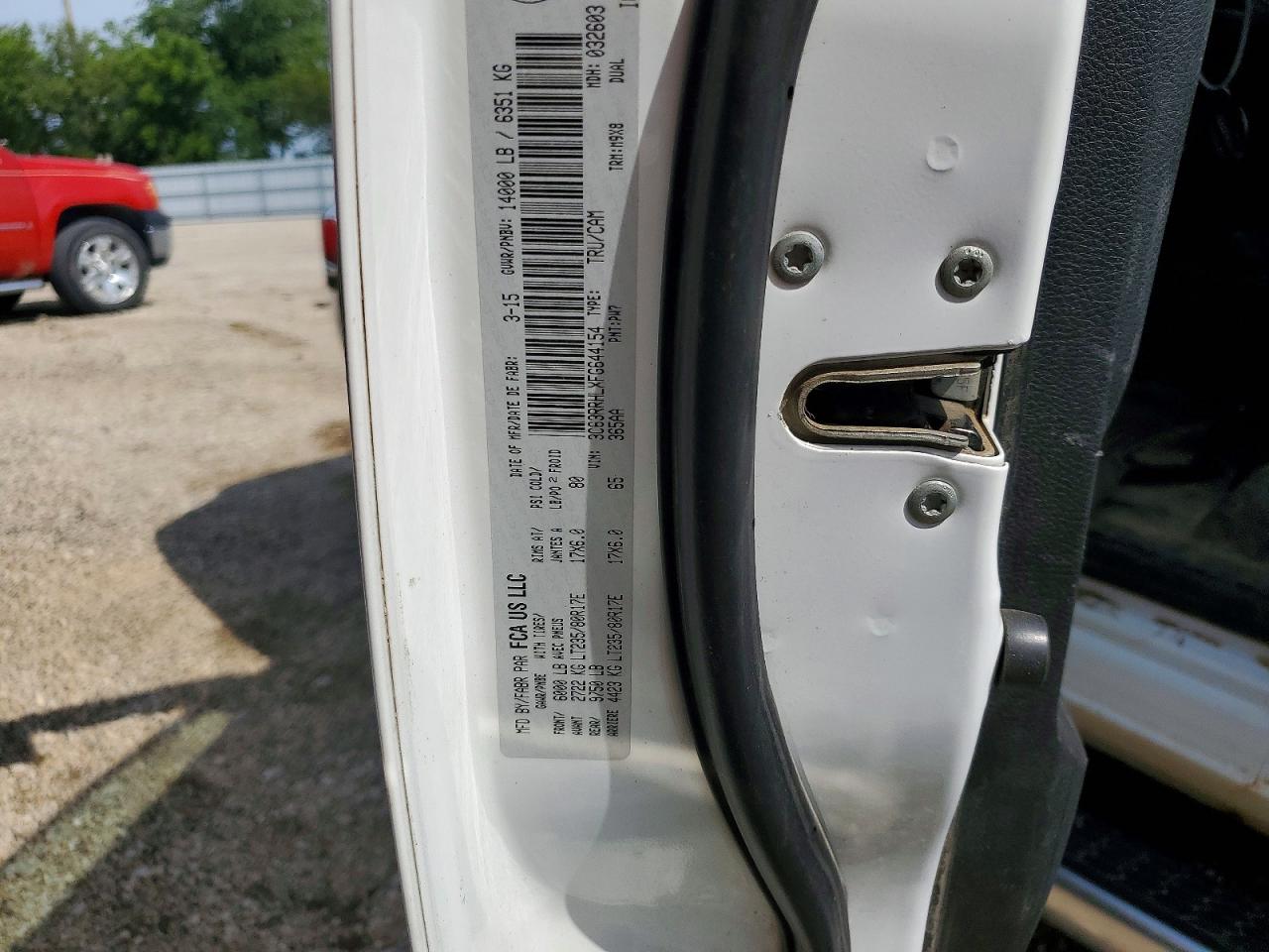 2015 RAM 3500