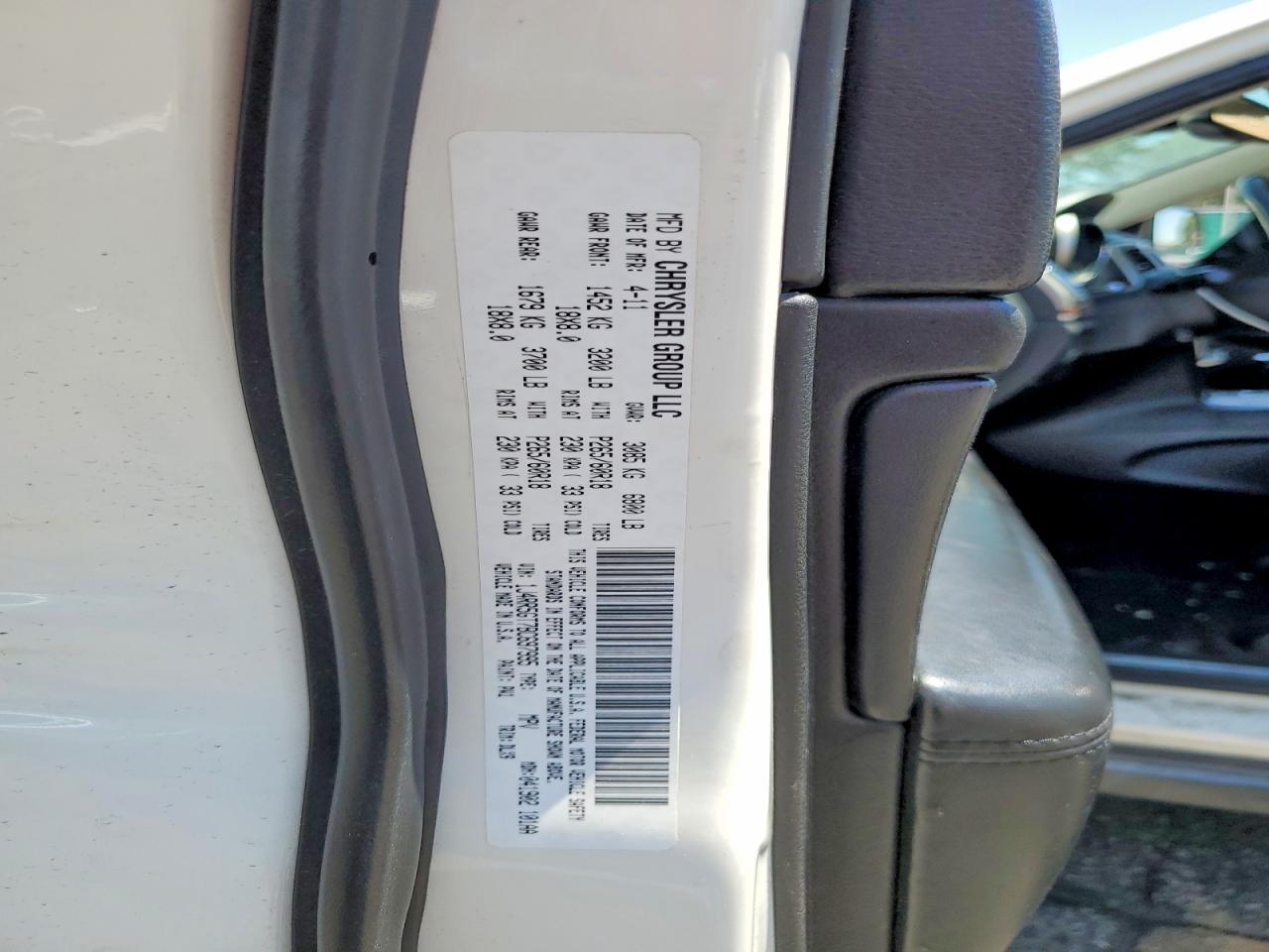 2011 JEEP CHEROKEE