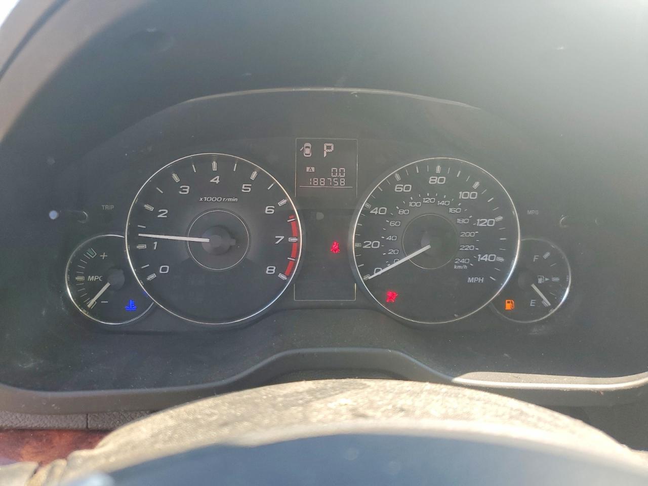 2012 SUBARU OUTBACK