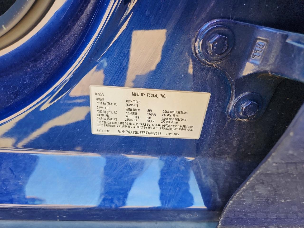 2026 TESLA MODEL Y
