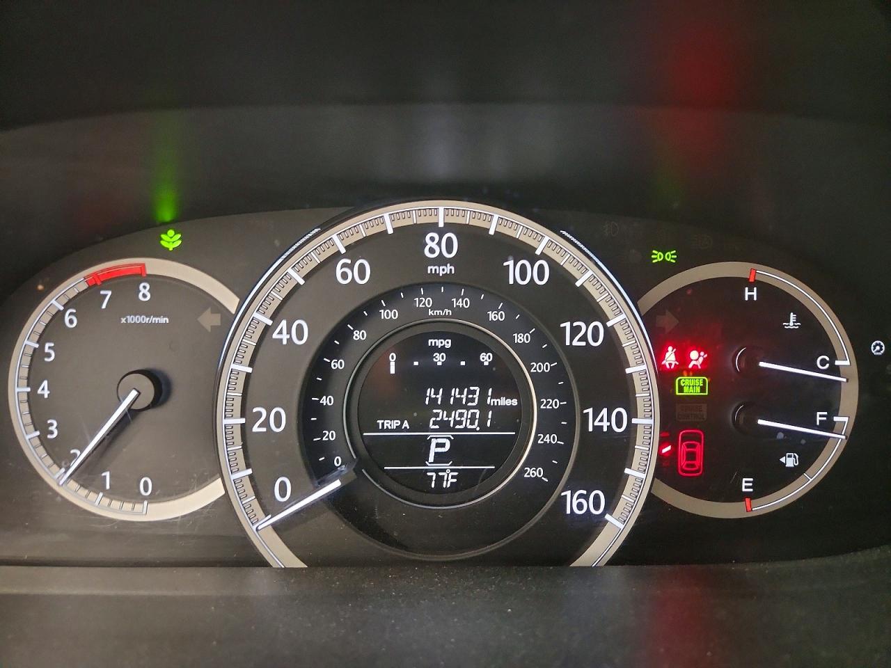 2014 HONDA ACCORD