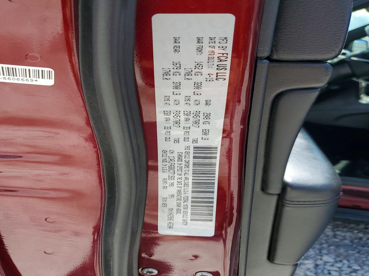 2019 JEEP CHEROKEE