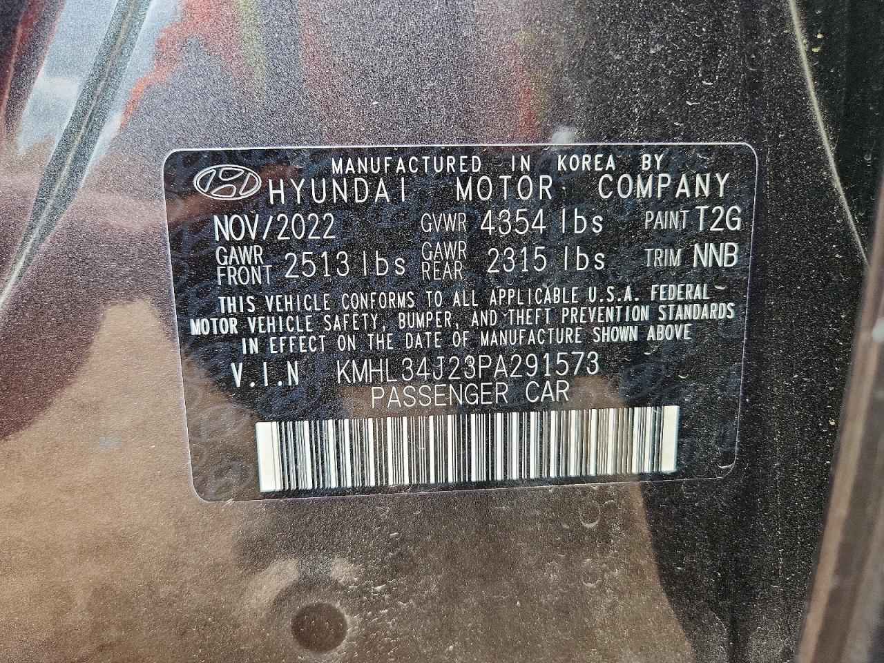 2023 HYUNDAI SONATA