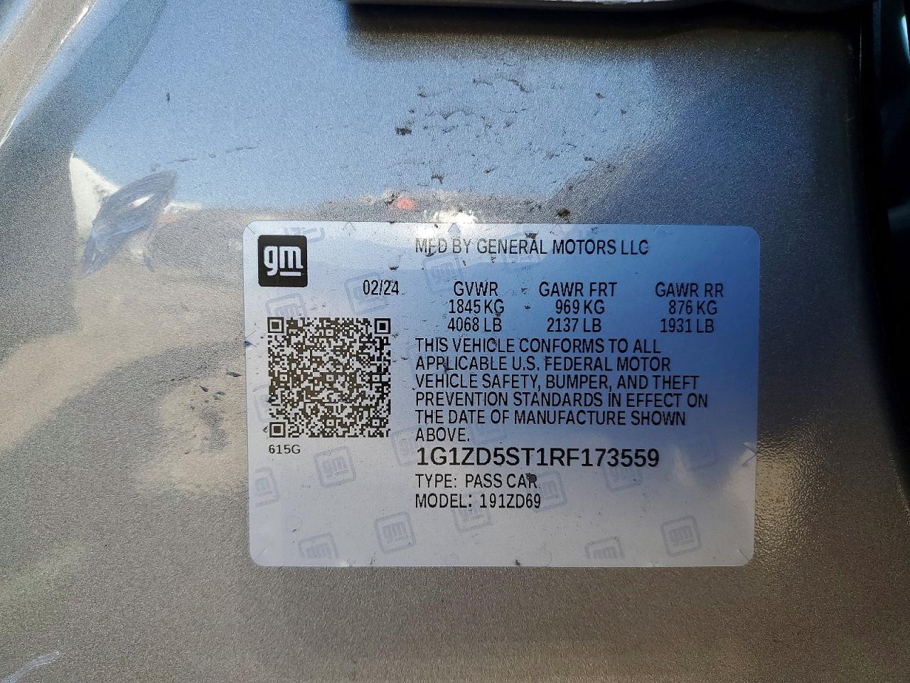 2024 CHEVROLET MALIBU