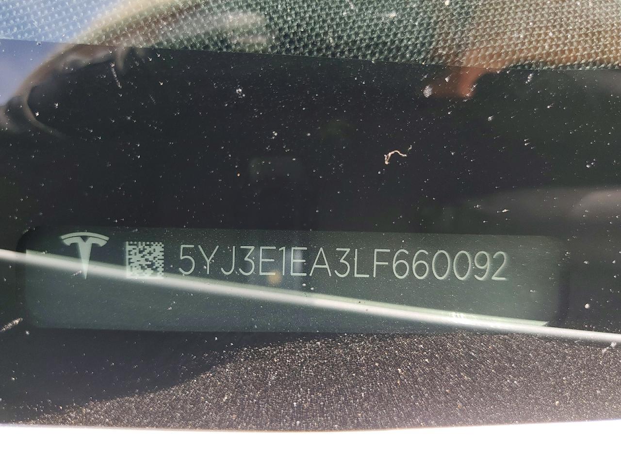 2020 TESLA MODEL 3