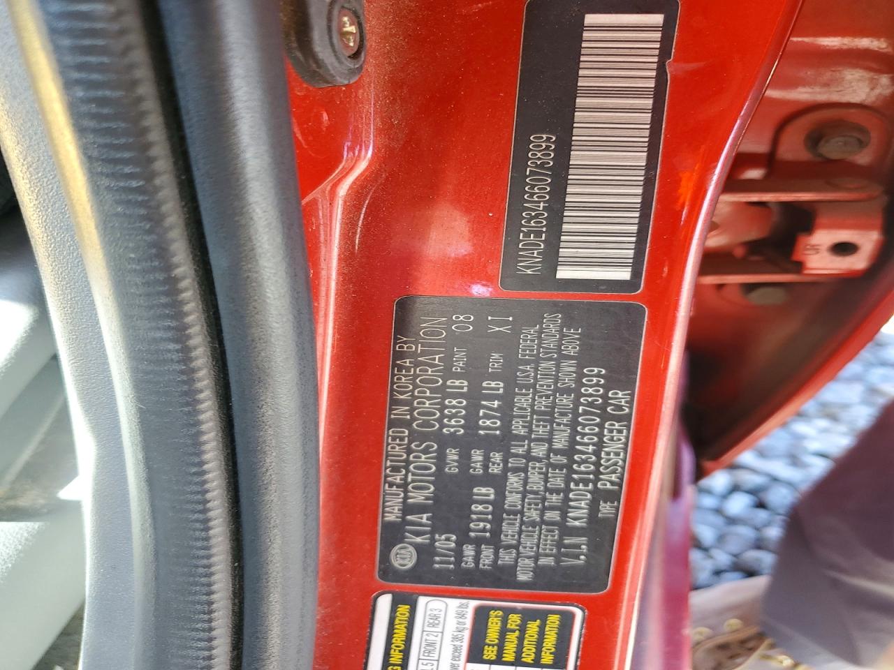 2006 KIA RIO
