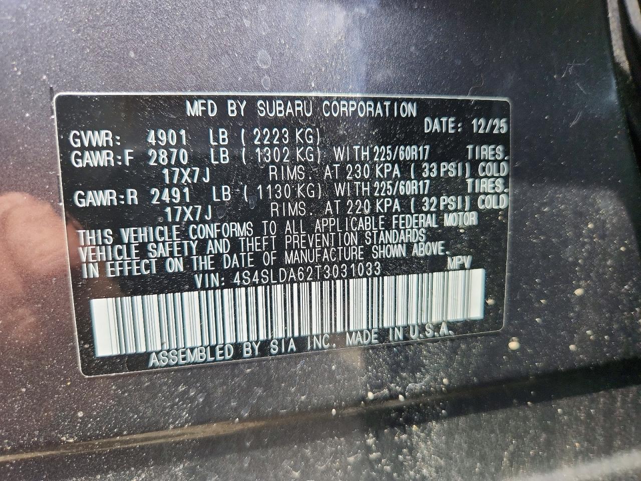 2026 SUBARU FORESTER