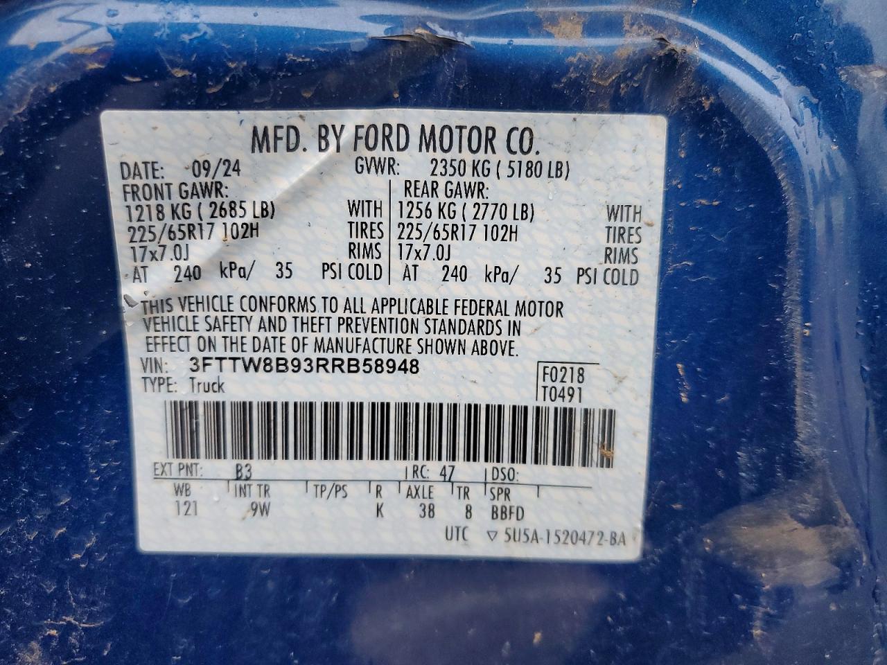 2024 FORD MAVERICK