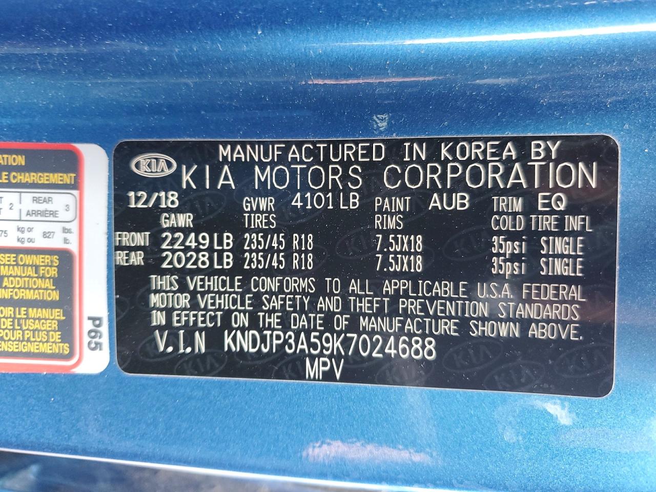 2019 KIA SOUL