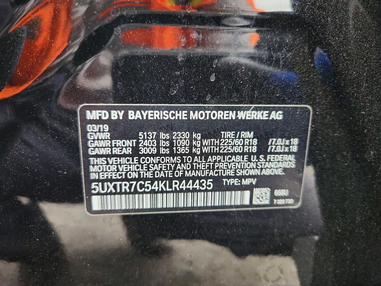 2019 BMW X3