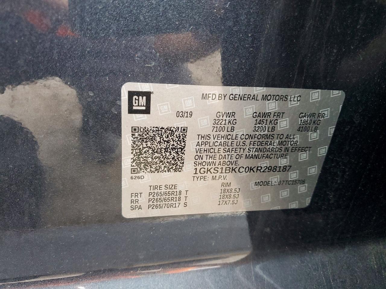 2019 GMC YUKON