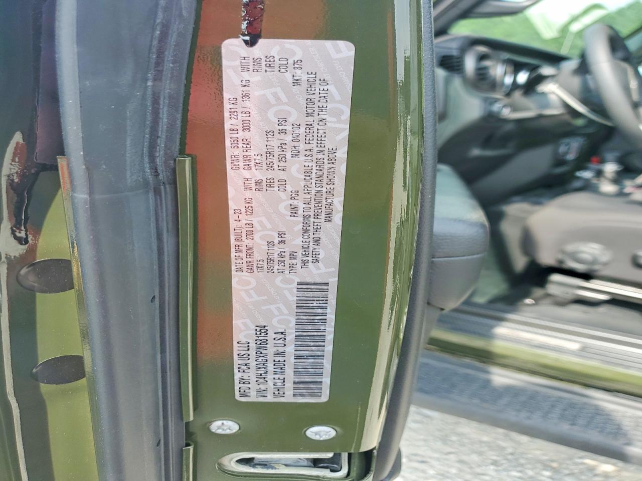 2023 JEEP WRANGLER
