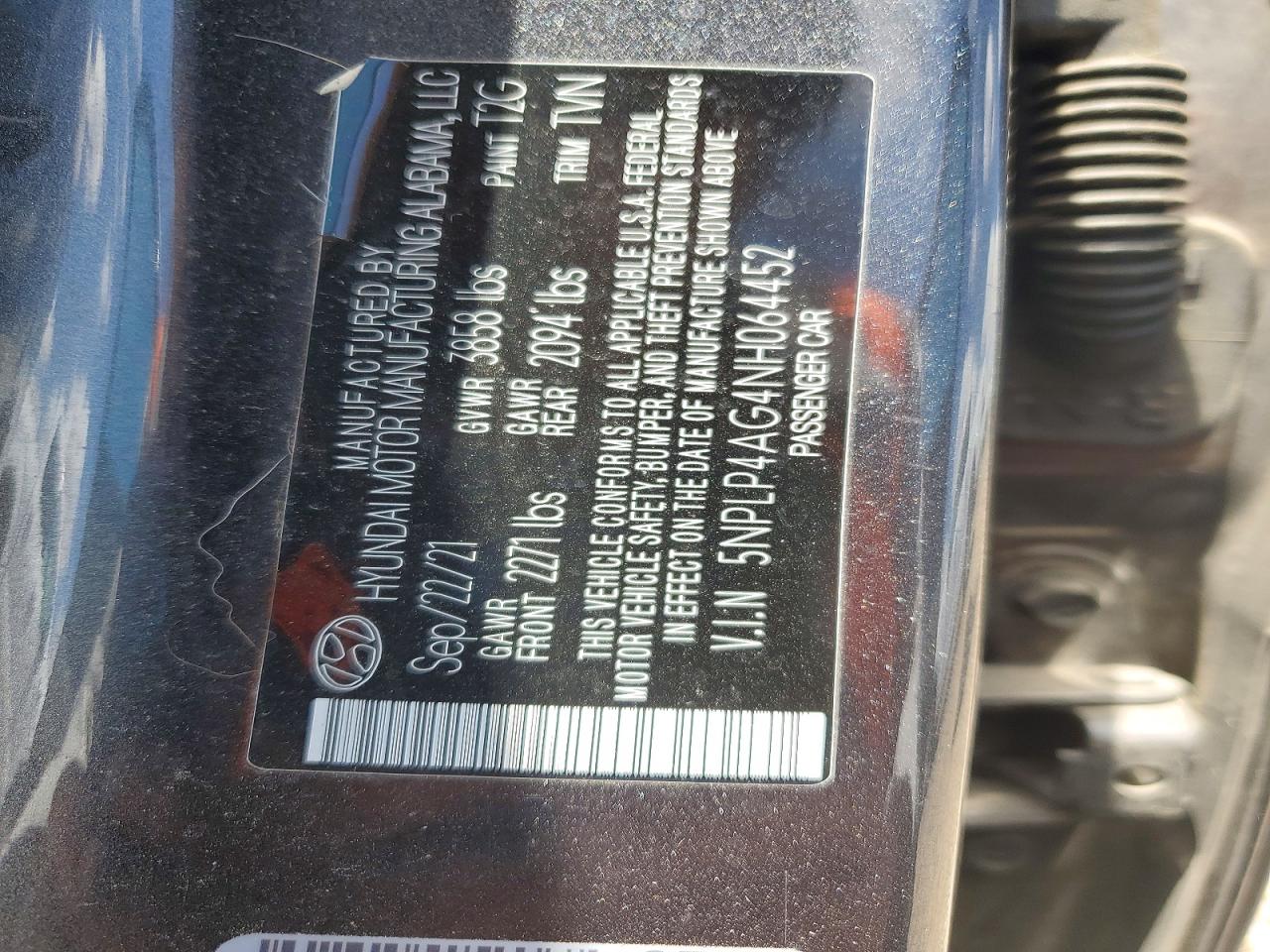2022 HYUNDAI ELANTRA